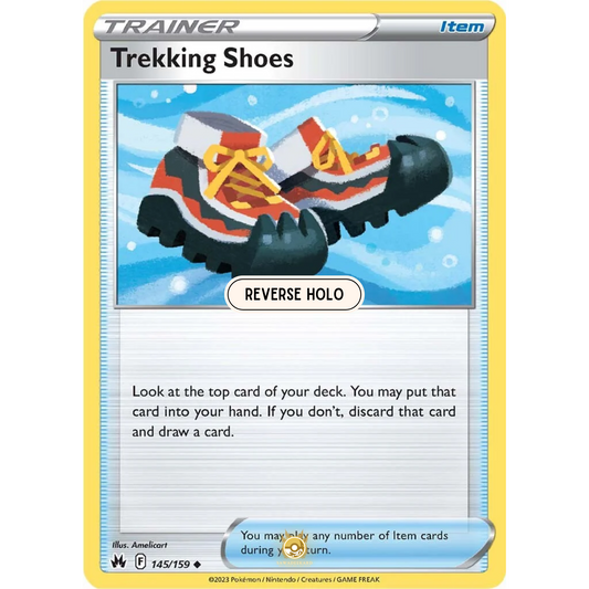 [ENG] SWSH 12.5 Crown Zenith: 145/159 Trekking Shoes U (Reverse Holo)