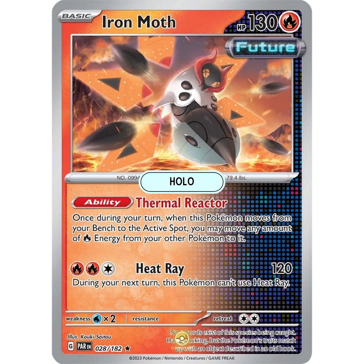 [ENG]	SV04	Paradox Rift:	028/182	Iron Moth	R	(Foil)