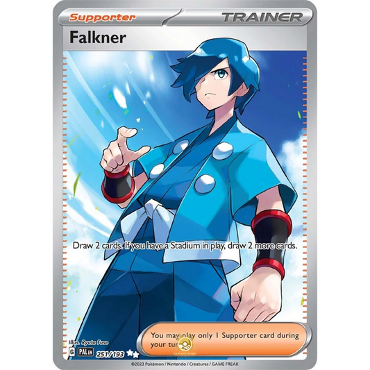 [ENG] SV02 Paldea Evolved: 251/193 Falkner UR (Foil)