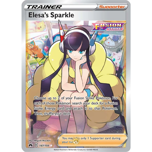 [ENG] SWSH 12.5 Crown Zenith: 147/159 Elesa’s Sparkle UR (Foil)