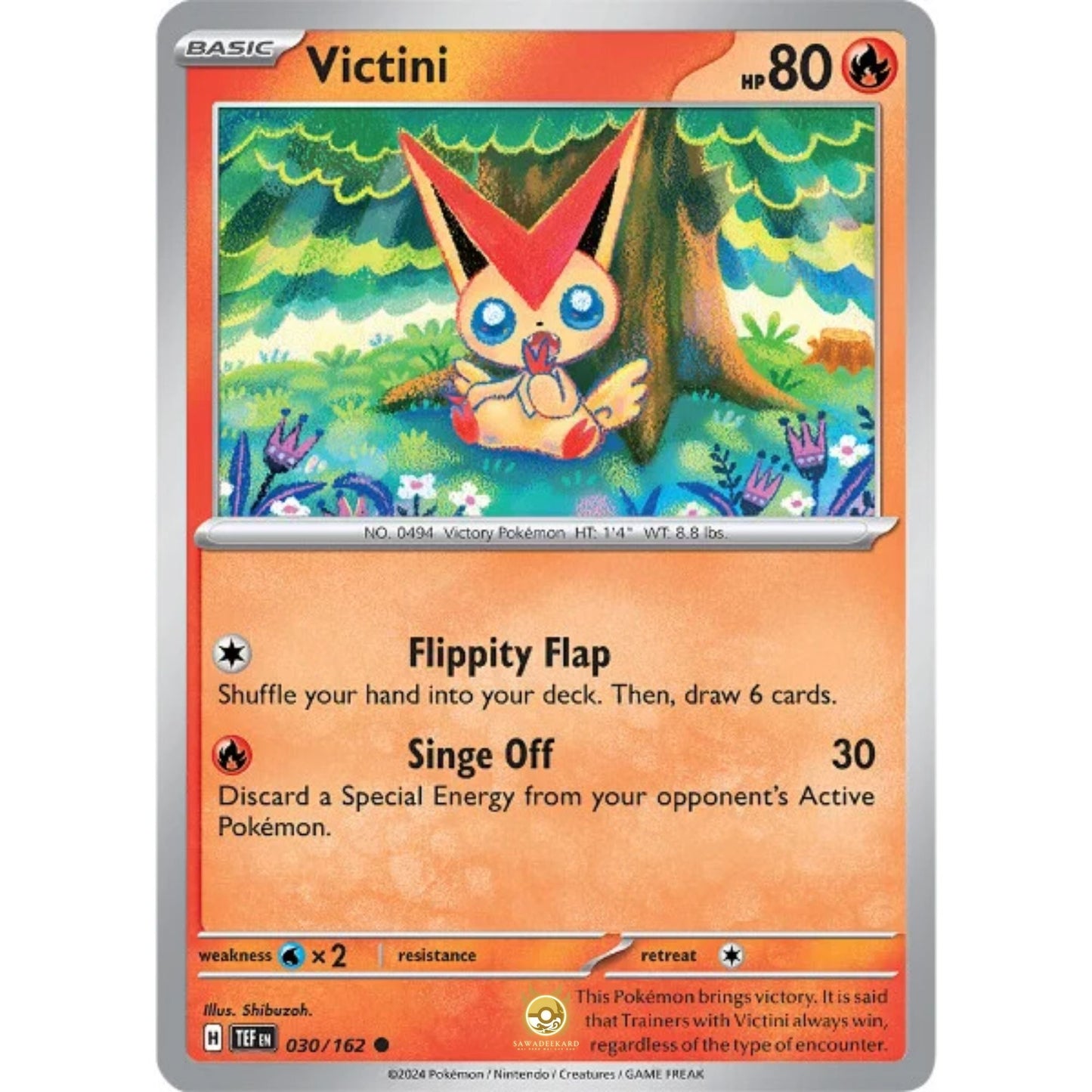 [ENG]	SV05	Temporal Forces:	030/162	Victini	[Fire]	[C - Common]	(Non-Foil)