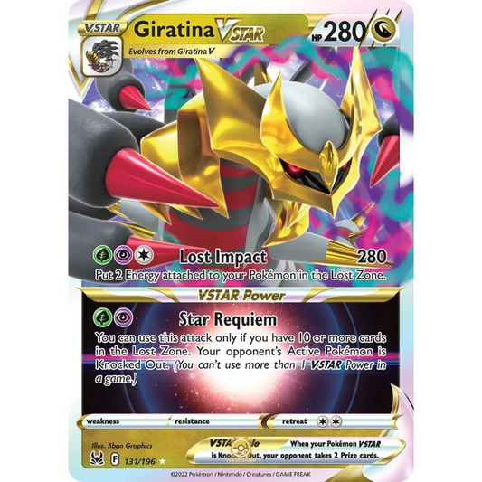 [ENG] SWSH 11 Lost Origin: 131/196 Giratina VSTAR R (Foil)