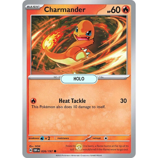 [ENG]	SV03	Obsidian Flames:	026/197	Charmander	C (Non-Foil)