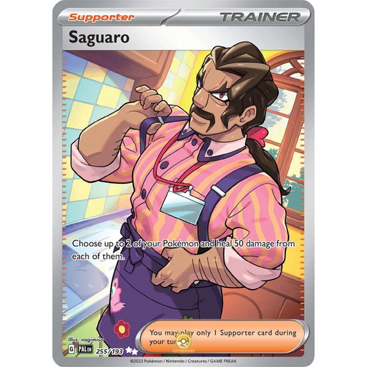 [ENG] SV02 Paldea Evolved: 255/193 Saguaro UR (Foil)