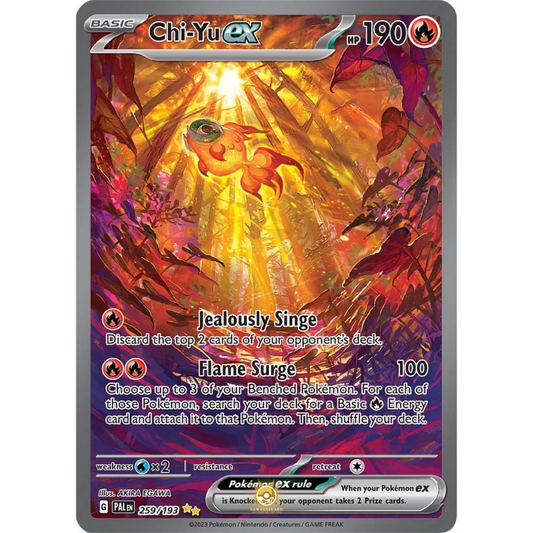 [ENG] SV02 Paldea Evolved: 259/193 Chi-Yu EX SIR (Foil)