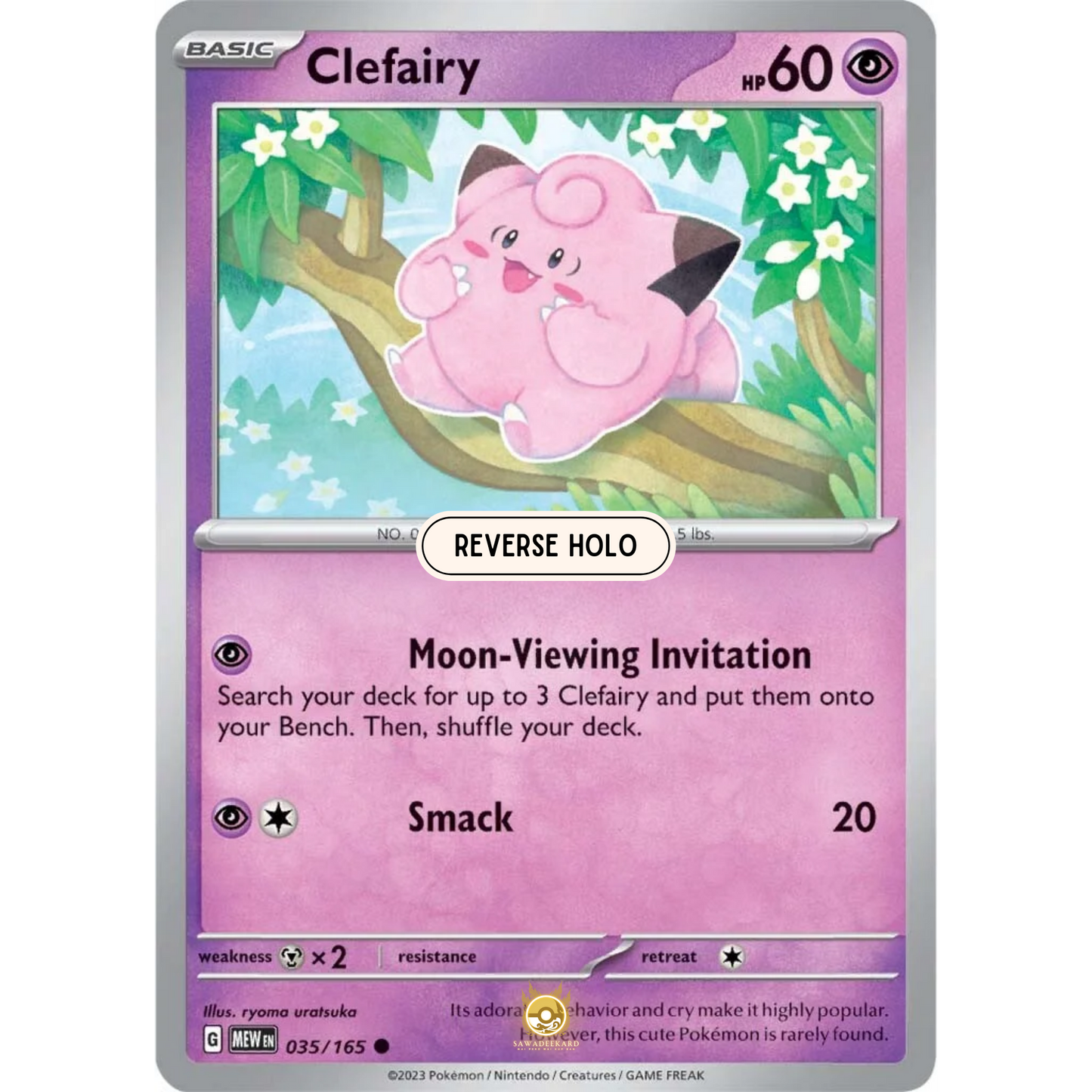 [ENG]	SV3.5	151:	035/165	Clefairy	C	(Reverse Holo)