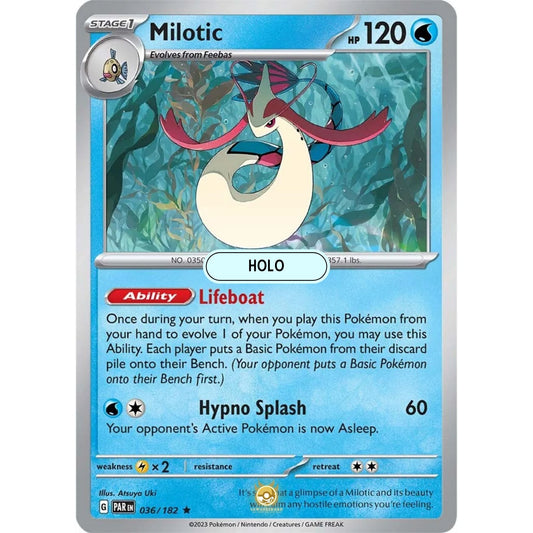 [ENG]	SV04	Paradox Rift:	036/182	Milotic	R	(Foil)