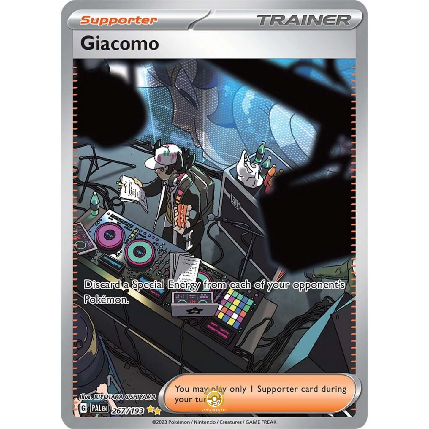 [ENG] SV02 Paldea Evolved: 267/193 Giacomo SIR (Foil)