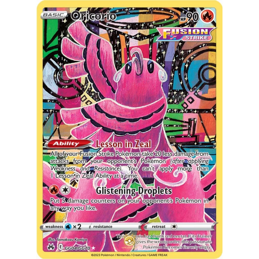 [ENG] SWSH 12.5 Crown Zenith: GG04/GG70 Oricorio R (Foil)