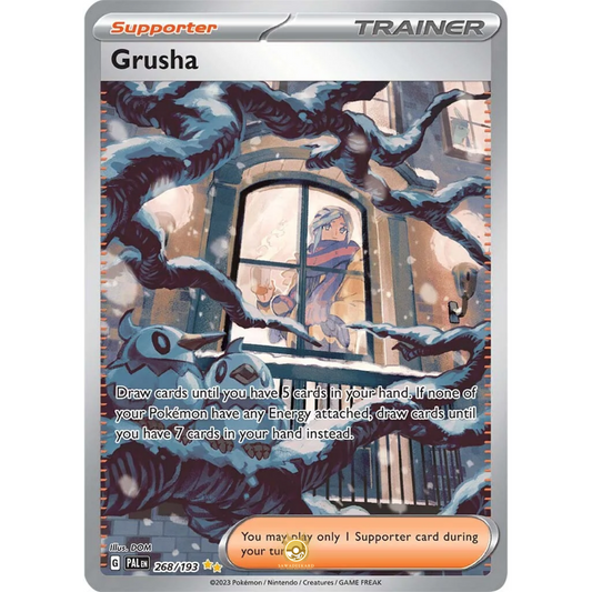 [ENG] SV02 Paldea Evolved: 268/193 Grusha SIR (Foil)