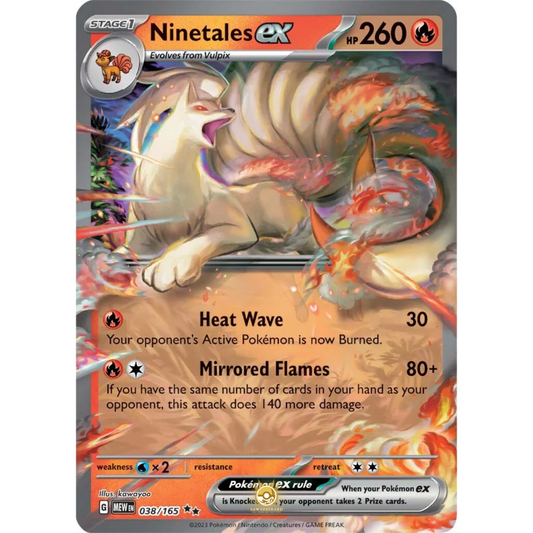 [ENG]	SV3.5	151:	038/165	Ninetails EX	RR	(Foil)