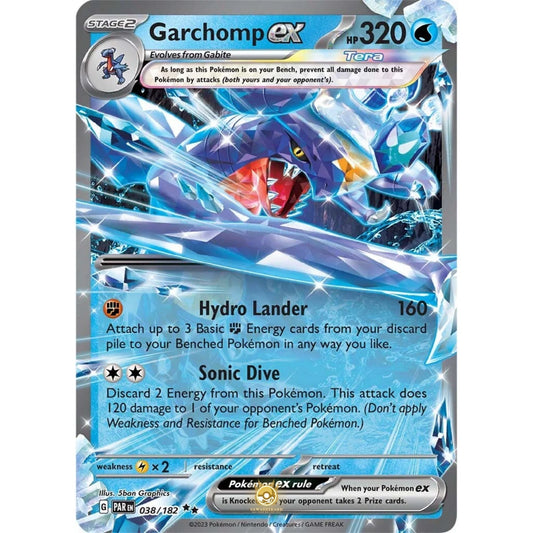 [ENG]	SV04	Paradox Rift:	038/182	Garchomp ex	RR	(Foil)