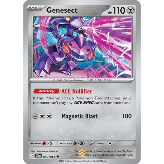 [ENG] Pokemon SV6.5 Shrouded Fable: 040/064 Genesect [Metal] [U - Uncommon] (Non-foil)