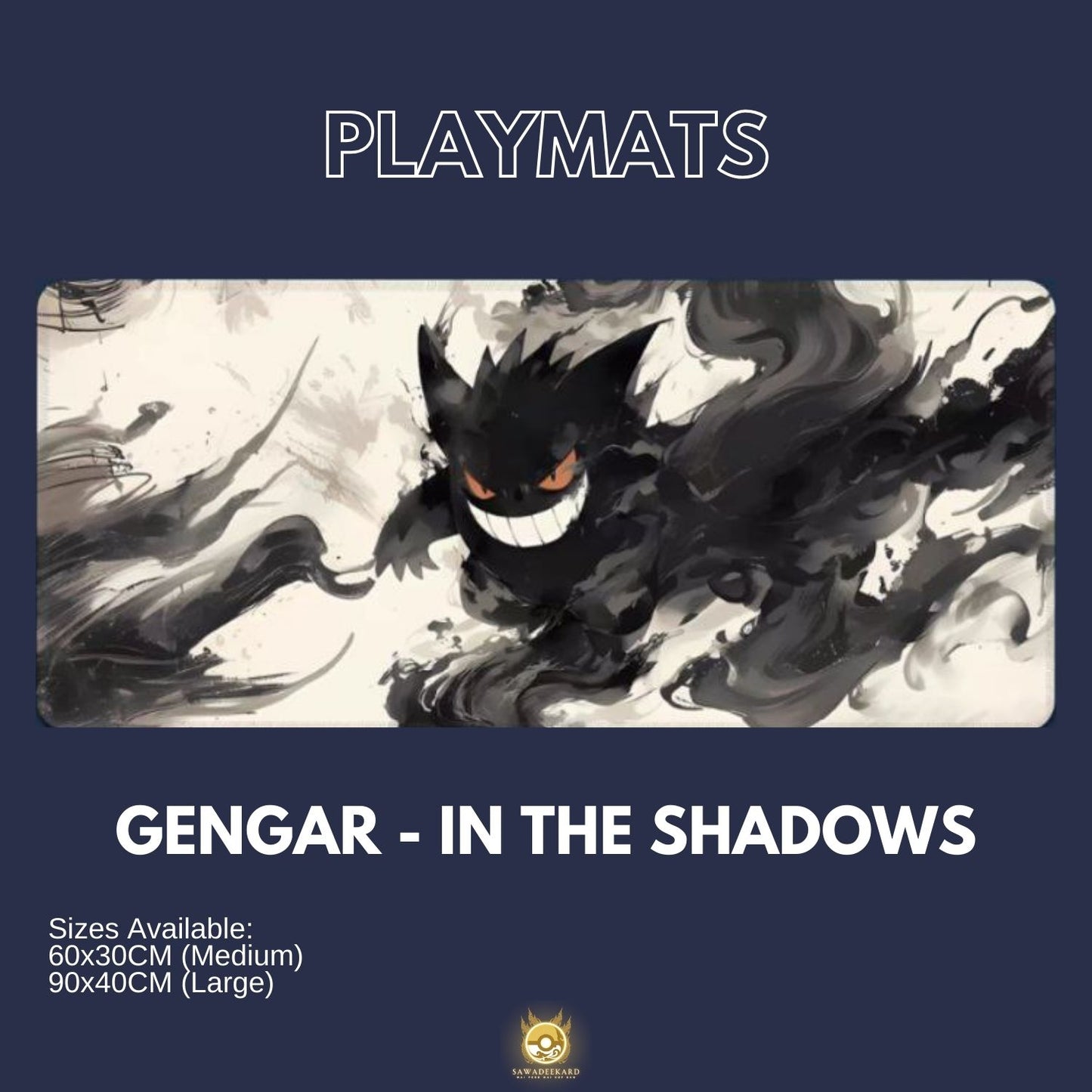 Playmats Keyboard Mouse Pad (Pokemon / One Piece)