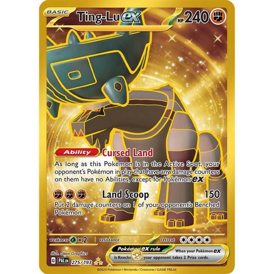 [ENG] SV02 Paldea Evolved: 275/193 Ting-Lu EX HR (Foil)