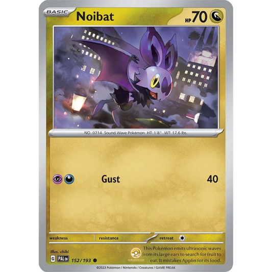 [ENG] SV02 Paldea Evolved: 152/193 Noibat C (Non-Foil)