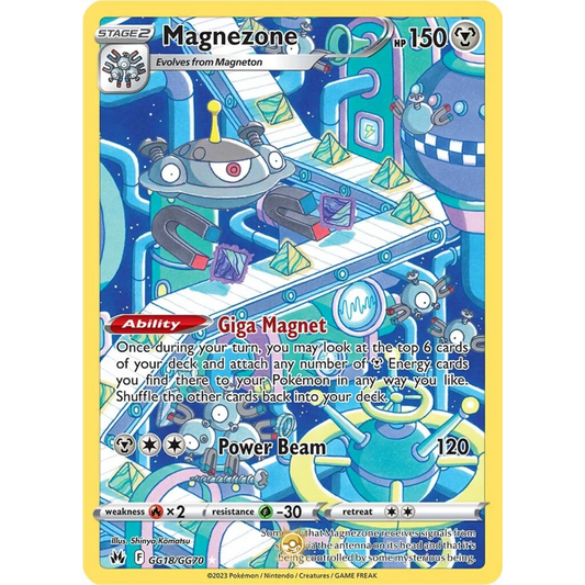 [ENG] SWSH 12.5 Crown Zenith: GG18/GG70 Magnezone R (Foil)