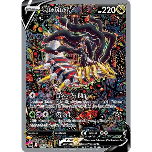 [ENG] SWSH 11 Lost Origin: 186/196 Giratina V UR (Foil)