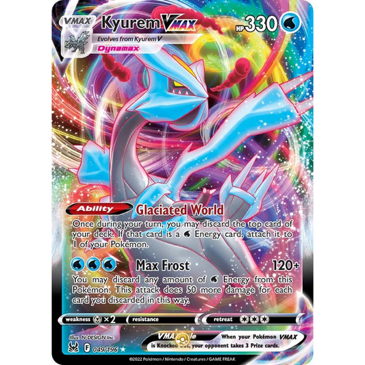 [ENG] SWSH 11 Lost Origin: 049/196 Kyurem VMAX R (Foil)