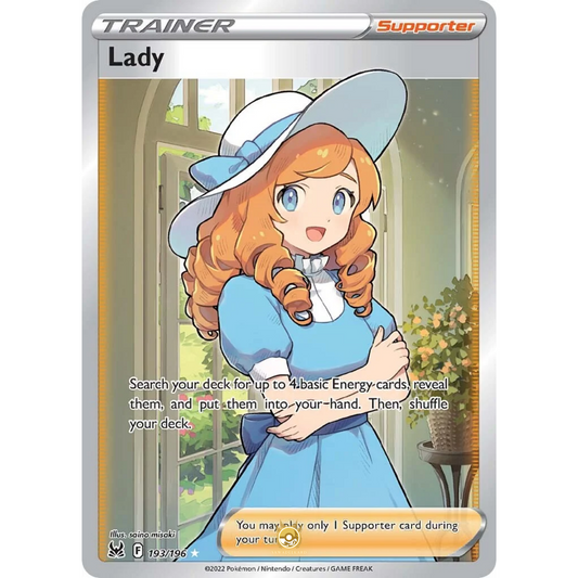 [ENG] SWSH 11 Lost Origin: 193/196 Lady UR (Foil)