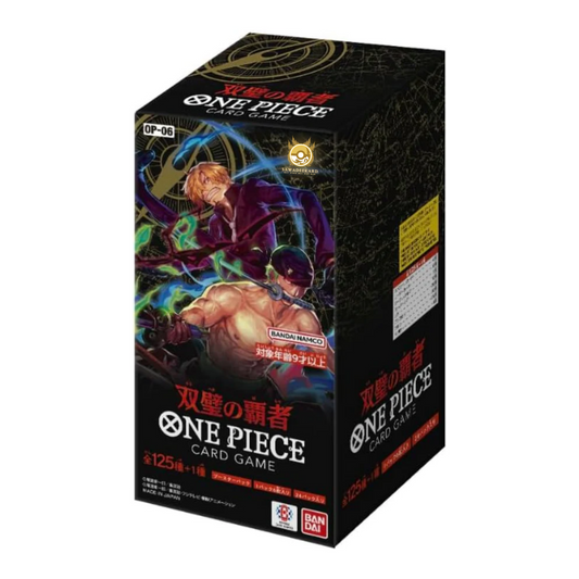 PREORDER [JAP] One Piece OP06 Twin Champions Booster Packs