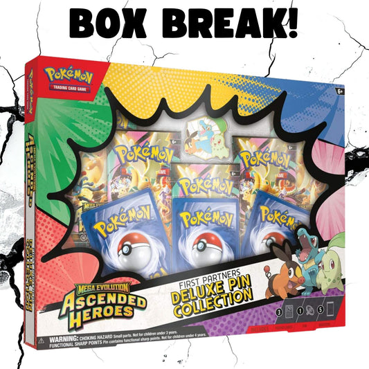 Box Break - Ascended Heroes Deluxe Pin Collection Box Break (10 Box - 50 Packs) 🔥