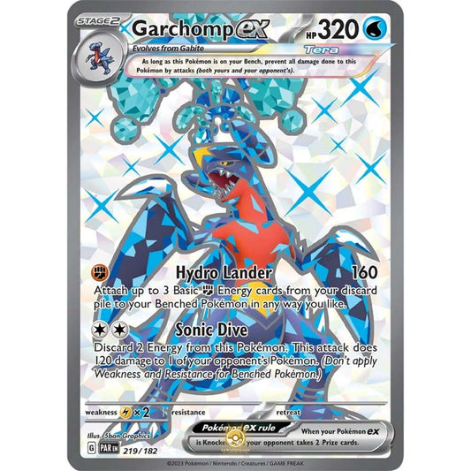 [ENG]	SV04	Paradox Rift:	219/182	Garchomp ex	SR	(Foil)