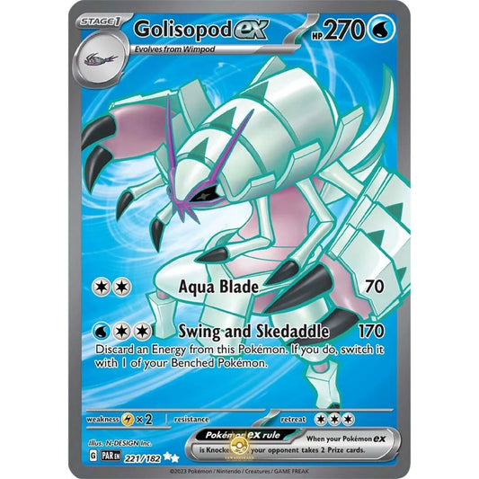 [ENG]	SV04	Paradox Rift:	221/182	Golisopod ex	SR	(Foil)