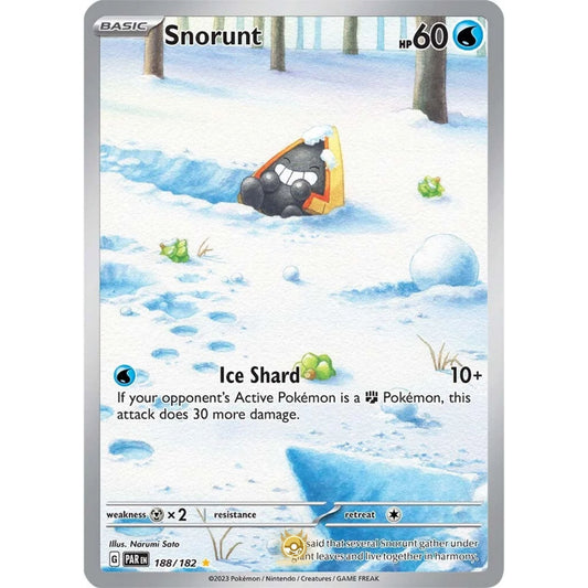 [ENG]	SV04	Paradox Rift:	188/182	Snorunt	IR	(Foil)