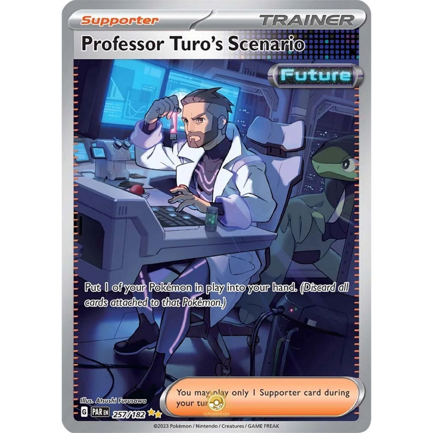 [ENG]	SV04	Paradox Rift:	257/182	Professor Turo's Scenario 	SIR	(Foil)