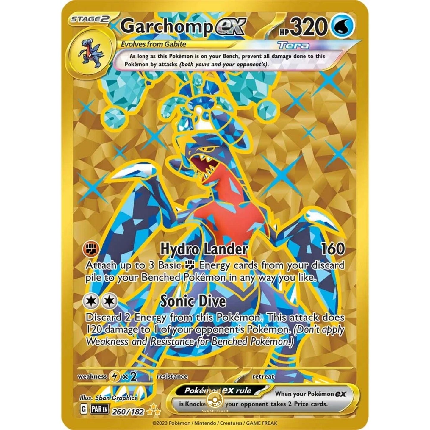 [ENG]	SV04	Paradox Rift:	260/182	Garchomp ex	UR	(Foil)