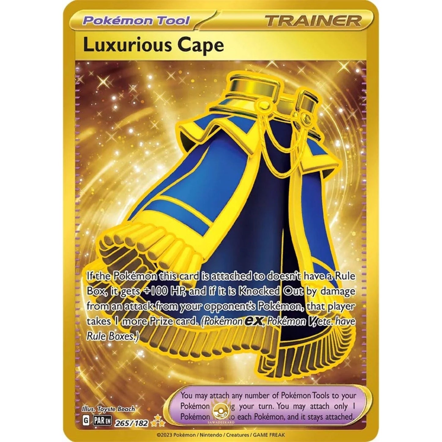 [ENG]	SV04	Paradox Rift:	265/182	Luxurious Cape	UR	(Foil)