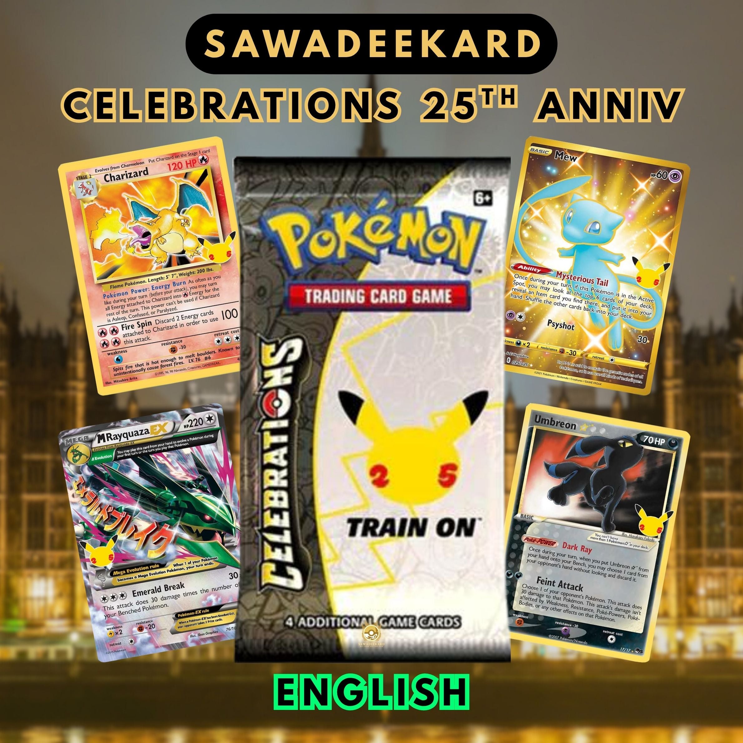 ENG] [Sword & Shield SWSH07.5] Celebrations Booster Packs Pokemon
