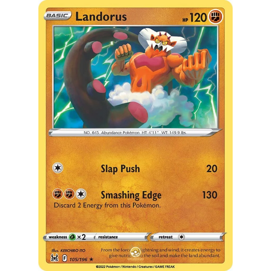 [ENG] SWSH 11 Lost Origin: 105/196 Landorus R (Non-Foil)