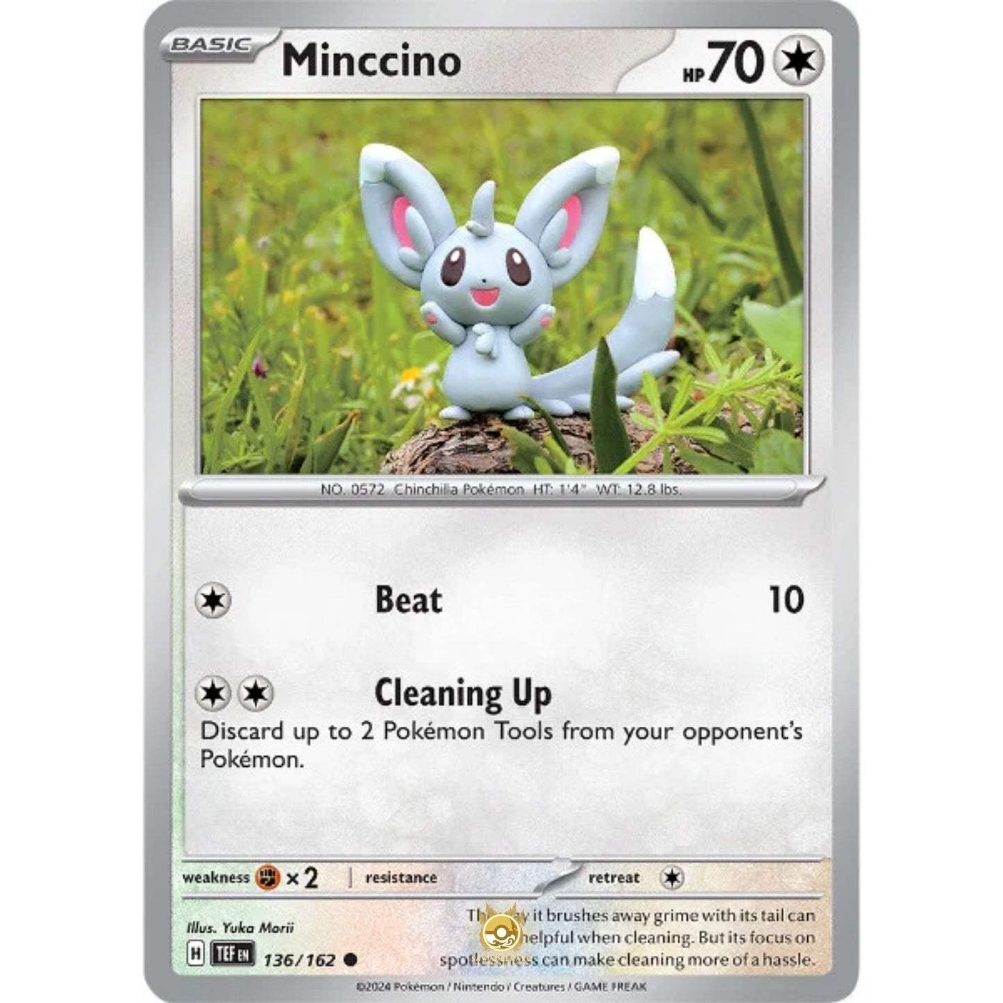 [ENG]	SV05	Temporal Forces:	136/162	Minccino	[Colorless]	[C - Common]	(Non-Foil)