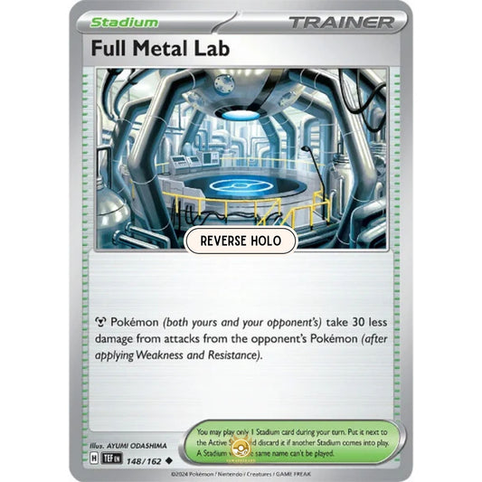 [ENG]	SV05	Temporal Forces:	148/162	Full Metal Lab	[Stadium]	[U - Uncommon]	(Reverse Holo)