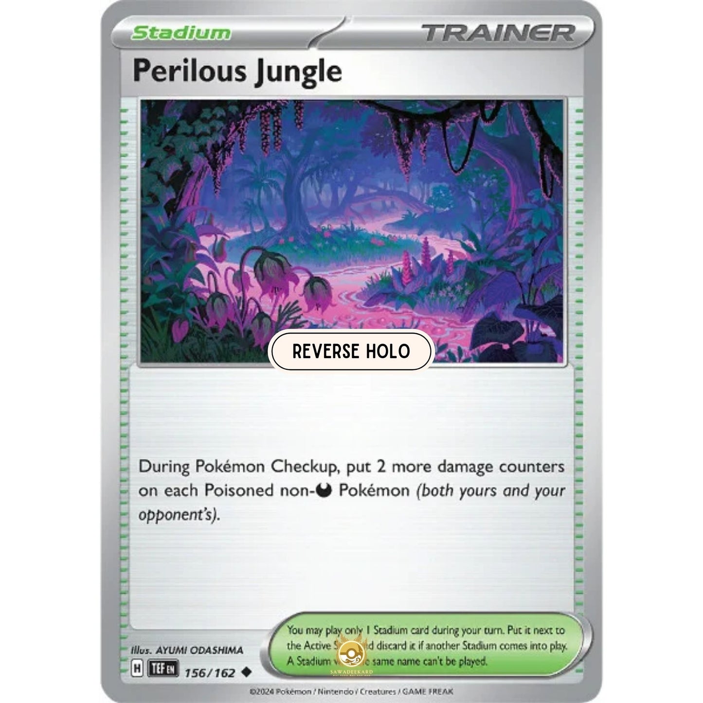 [ENG]	SV05	Temporal Forces:	156/162	Perilous Jungle	[Stadium]	[U - Uncommon]	(Reverse Holo)