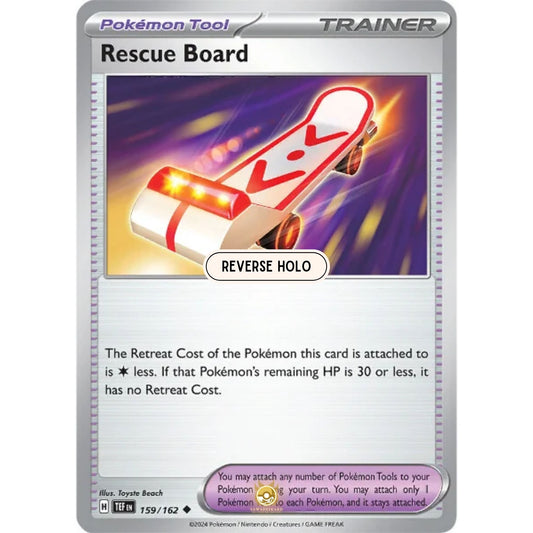 [ENG]	SV05	Temporal Forces:	159/162	Rescue Board	[Pokemon Tool]	[U - Uncommon]	(Reverse Holo)