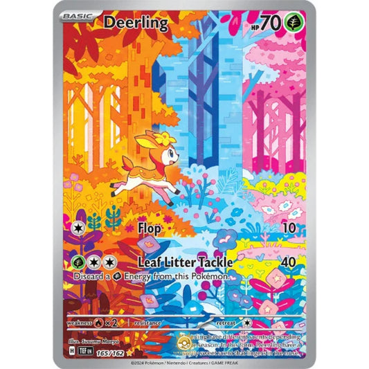 [ENG]	SV05	Temporal Forces:	165/162	Deerling	[Grass]	[IR - Illustration Rare]	(Foil)