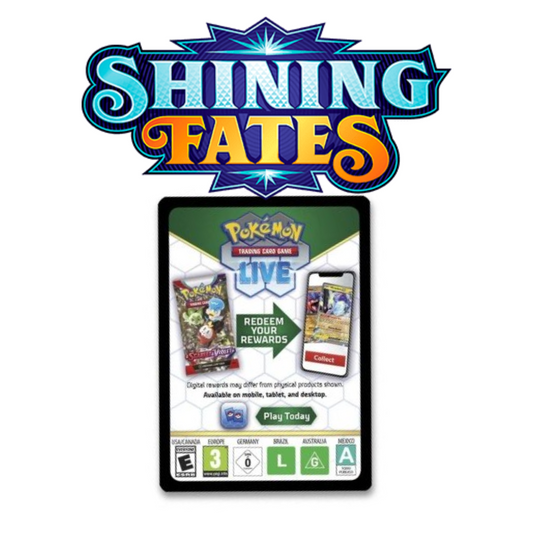 Pokemon Trading Card Game PTCG Live Code Card: Sword & Shield SWSH04.5 - Shining Fates