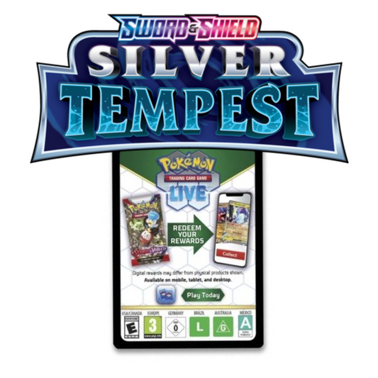 Pokemon Trading Card Game PTCG Live Code Card: Sword & Shield SWSH12 - Silver Tempest