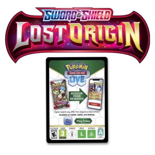 Pokemon Trading Card Game PTCG Live Code Card: Sword & Shield SWSH11 - Lost Origin