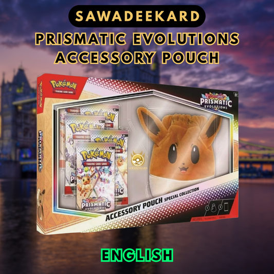 [ENG] Prismatic Evolutions Accessory Pouch Pokemon TCG