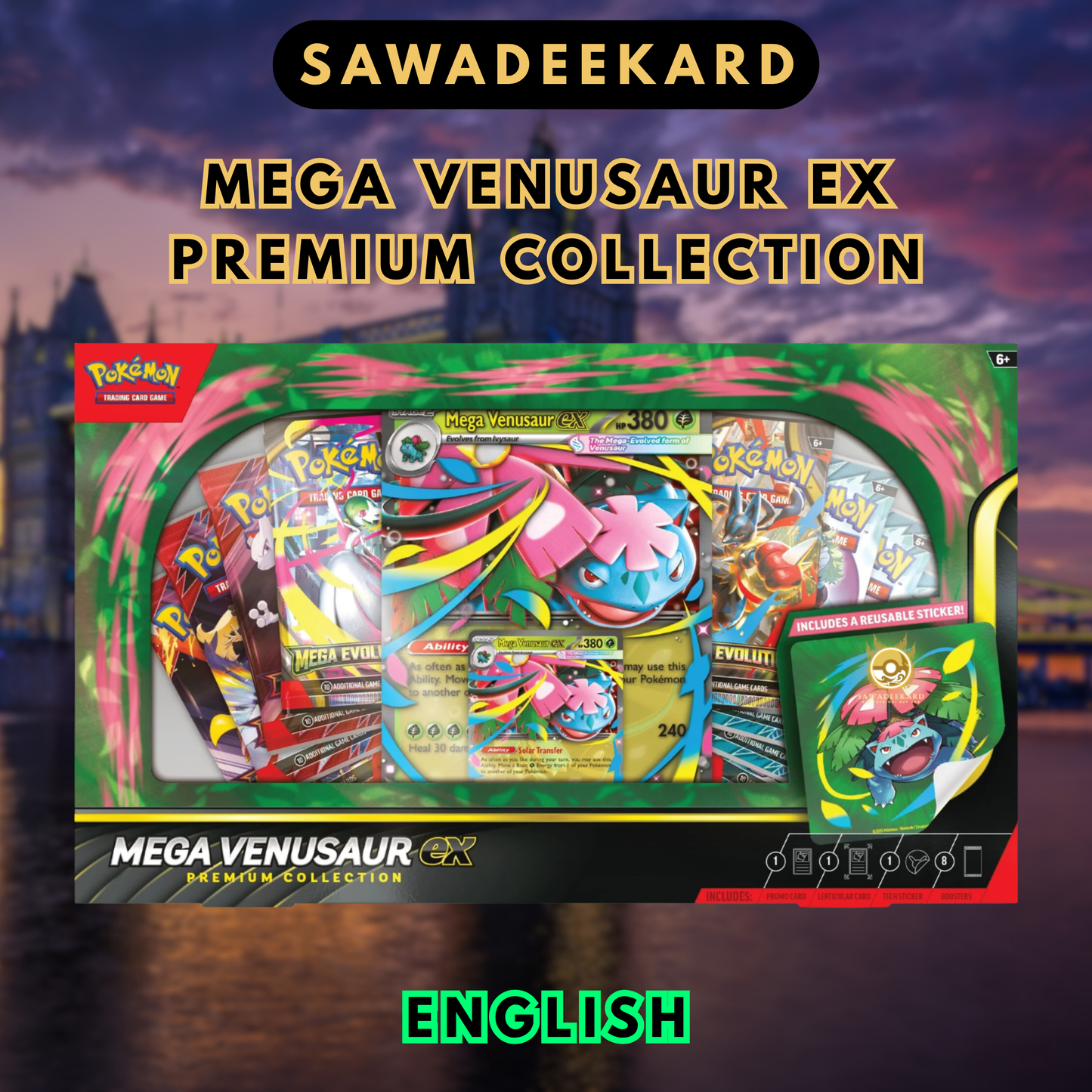 [ENG]	Mega Venusaur EX Premium Collection	Pokemon TCG