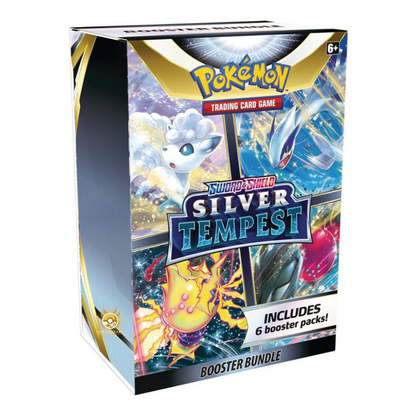 [ENG] Pokémon TCG: Sword & Shield SWSH12 - Silver Tempest 6 Pack Booster Bundle