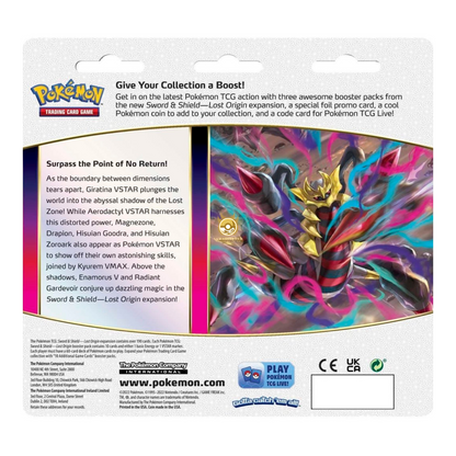 [ENG] Pokémon TCG: Sword & Shield SWSH11 - Lost Origin 3 Pack Blister