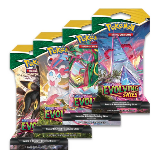 [ENG] Pokémon TCG: Sword & Shield SWSH07 - Evolving Skies Sleeved Booster Packs