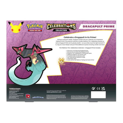 [ENG] Pokémon TCG: Sword & Shield SWSH07.5 Celebrations Collection Box (Dragapult Prime)