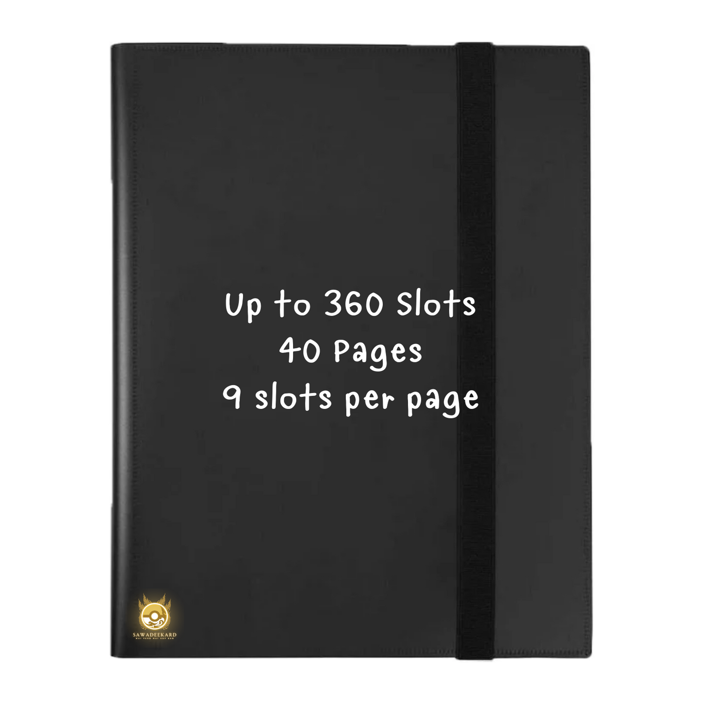 File Binder with Elastic Band - 360 slots