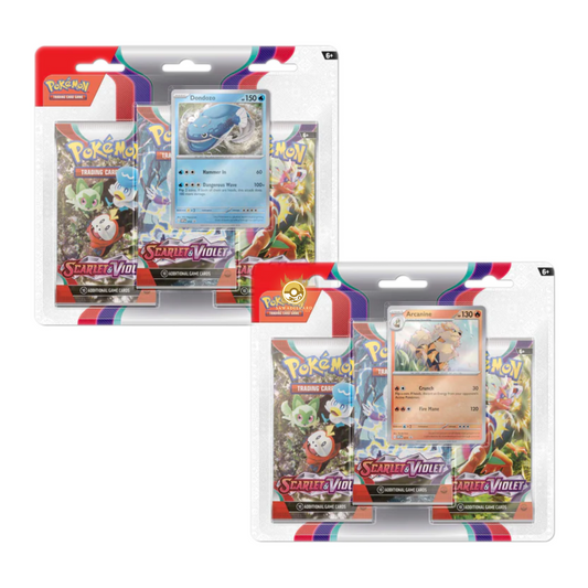 [ENG] Pokémon TCG: Scarlet Violet SV01 - Base Set 3 Pack Blister